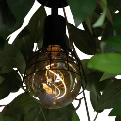 Bohemian plafondlamp groen - Leavy