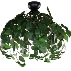 Bohemian plafondlamp groen - Leavy