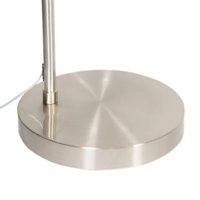 Booglamp staal met gele kap 35/35/20 - XL