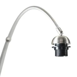 Booglamp staal met gele kap 35/35/20 - XL