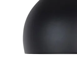 Booglamp XXL kap zwart