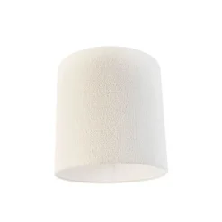 Boucle lampenkap wit 40/40/40