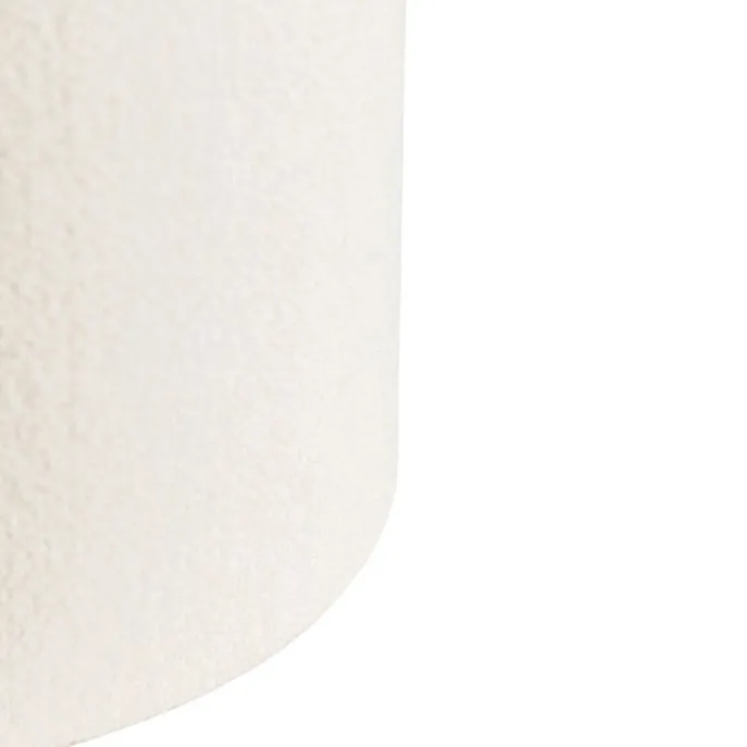 Boucle lampenkap wit 40/40/40