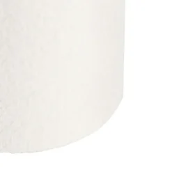 Boucle lampenkap wit 20/20/20