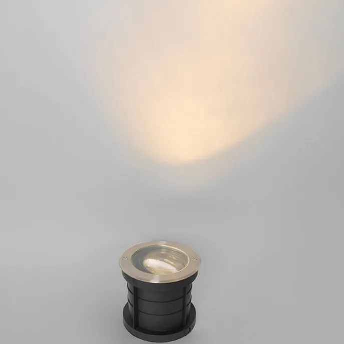 Buiten grondspot staal AR111 verstelbaar IP65 - Delux Honey