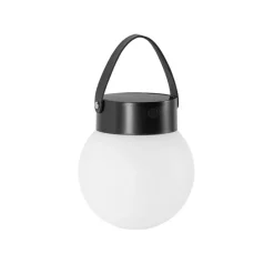 Buiten hanglamp zwart incl. LED 3-staps dimbaar solar - Cornelia