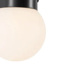 Buiten hanglamp zwart incl. LED 3-staps dimbaar solar - Cornelia