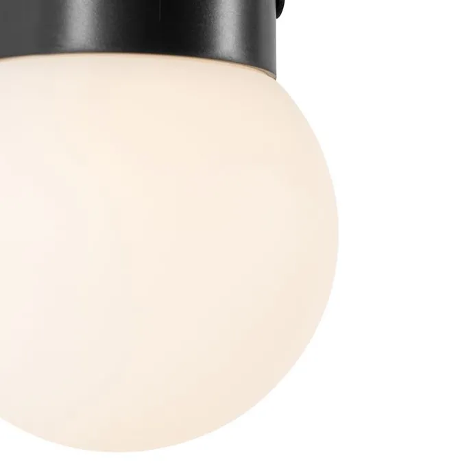 Buiten hanglamp zwart incl. LED 3-staps dimbaar solar - Cornelia