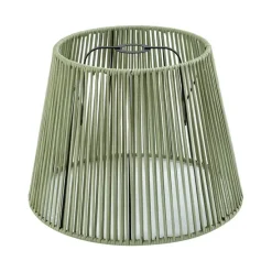 Buiten lampenkap met groen touw IP54 40/28/30