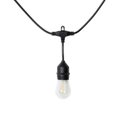 Buiten lichtsnoer 10m incl. LED 10-lichts solar - Russell