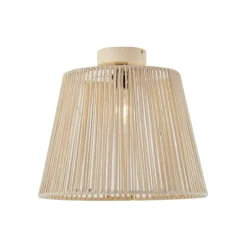 Buiten plafondlamp met beige touw IP54 - Jayla