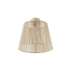 Buiten plafondlamp met beige touw IP54 - Jayla