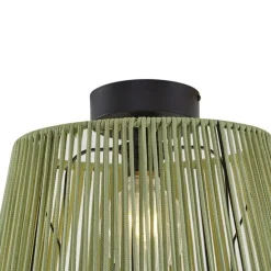 Buiten plafondlamp met groen touw IP54 - Jayla