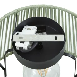 Buiten plafondlamp met groen touw IP54 - Jayla