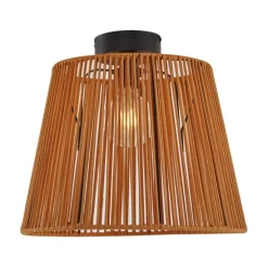 Buiten plafondlamp met oranje touw IP54 - Jayla