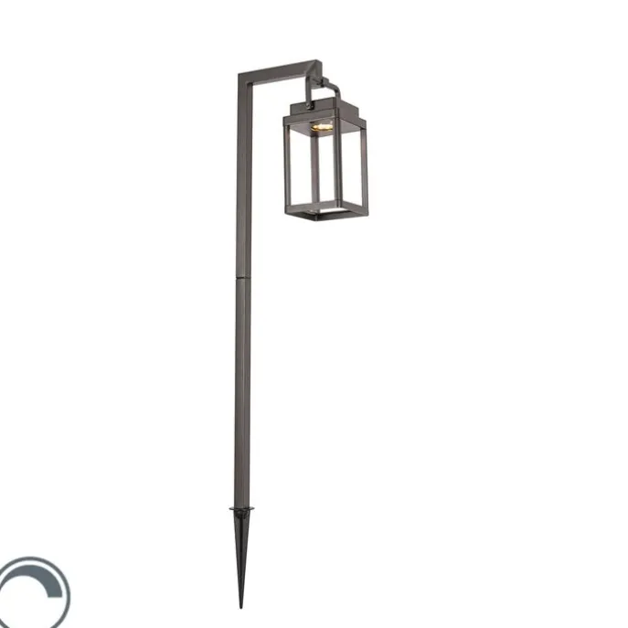 Buiten prikspot donkergrijs incl. LED oplaadbaar - Yara