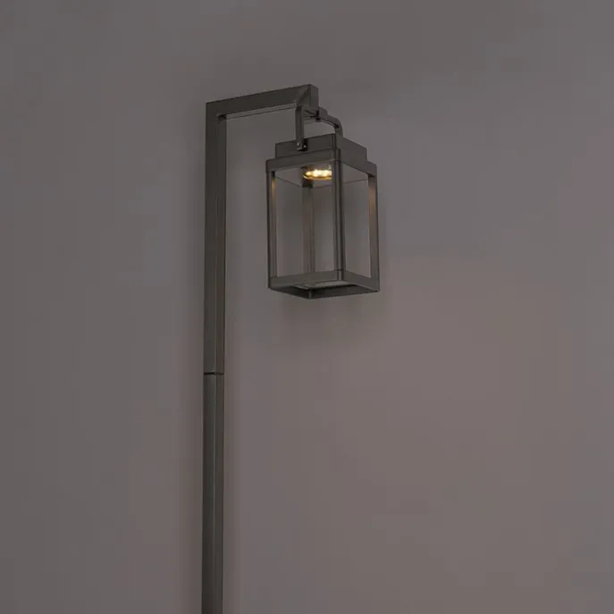 Buiten prikspot donkergrijs incl. LED oplaadbaar - Yara