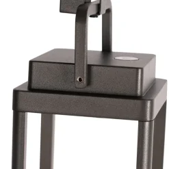 Buiten prikspot donkergrijs incl. LED oplaadbaar - Yara