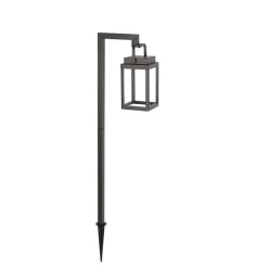 Buiten prikspot donkergrijs incl. LED oplaadbaar - Yara