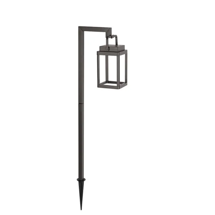 Buiten prikspot donkergrijs incl. LED oplaadbaar - Yara