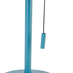 Buiten tafellamp blauw incl. LED 3-staps dimbaar oplaadbaar en solar - Ferre