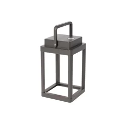 Buiten tafellamp donkergrijs incl. LED oplaadbaar - Yara