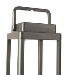 Buiten tafellamp donkergrijs incl. LED oplaadbaar - Yara