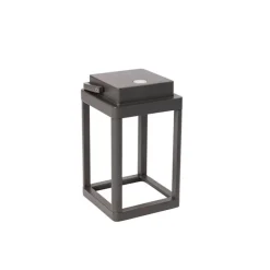 Buiten tafellamp donkergrijs incl. LED oplaadbaar - Yara