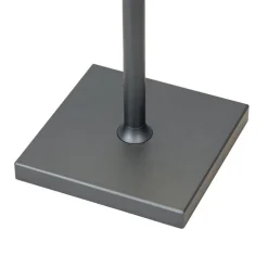 Buiten tafellamp grijs incl. LED met touch dimmer oplaadbaar - Janet