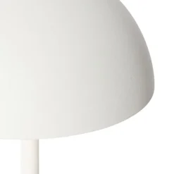 Buiten tafellamp mushroom wit oplaadbaar 3-staps dimbaar - Keira