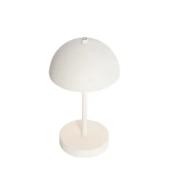 Buiten tafellamp mushroom wit oplaadbaar 3-staps dimbaar - Keira