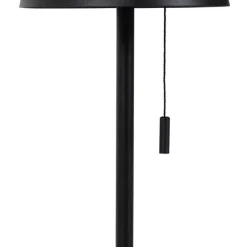 Buiten tafellamp zwart incl. LED 3-staps dimbaar oplaadbaar en solar - Ferre