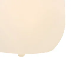 Buiten vloerlamp bloempot wit IP44 - Flowerpot