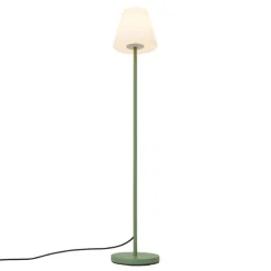 Buiten vloerlamp groen met witte kap IP65 - Virginia