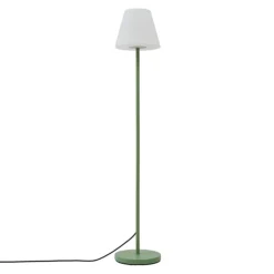 Buiten vloerlamp groen met witte kap IP65 - Virginia