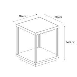 Buiten vloerlamp incl. solar, bewegingsmelder en schemerschakelaar - Volendam