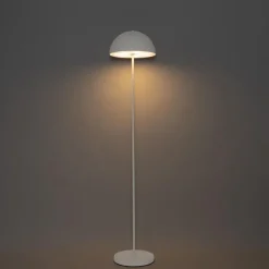 Buiten vloerlamp mushroom wit oplaadbaar 3-staps dimbaar - Keira