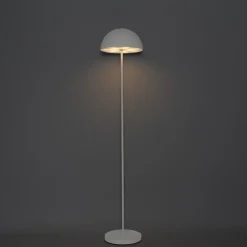 Buiten vloerlamp mushroom wit oplaadbaar 3-staps dimbaar - Keira