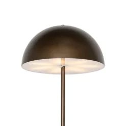 Buiten vloerlamp mushroom donkerbrons oplaadbaar - Keira