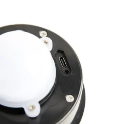 Buiten vloerlamp wit incl. LED 3-staps dimbaar op solar - Ferre