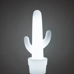 Buiten vloerlamp wit incl. LED IP65 - Kaktus
