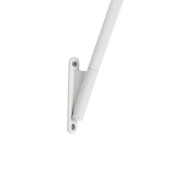 Buiten vloerlamp wit incl. LED IP54 oplaadbaar met afstandsbediening - Santorini