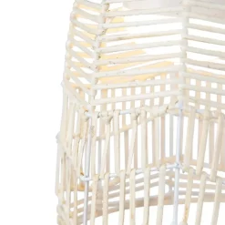 Buiten vloerlamp wit incl. LED IP54 oplaadbaar met afstandsbediening - Santorini