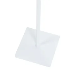 Buiten vloerlamp wit incl. LED met touch dimmer oplaadbaar - Janet