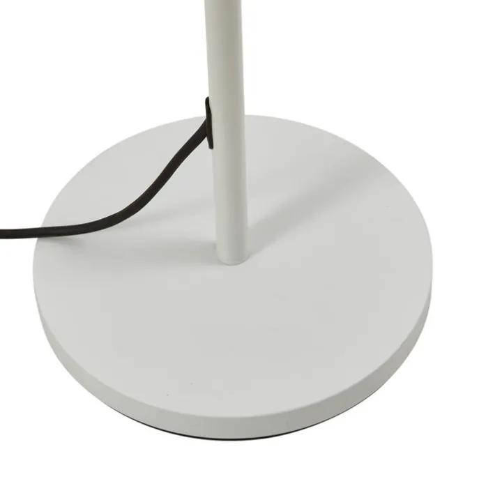 Buiten vloerlamp wit met kap beige touw IP44 - Virginia Jayla