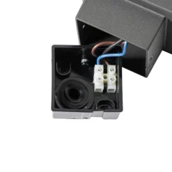 Buiten wandlamp donkergrijs met bewegingsmelder IP44 - Denmark