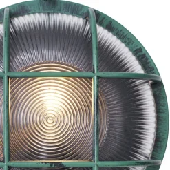 Buiten wandlamp groen rond IP44 - Noutica