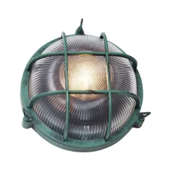 Buiten wandlamp groen rond IP44 - Noutica