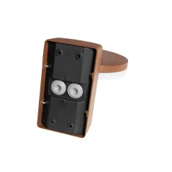 Buiten wandlamp roestbruin incl. LED IP54 bewegingssensor - Esmee