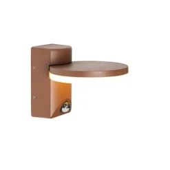 Buiten wandlamp roestbruin incl. LED IP54 bewegingssensor - Esmee